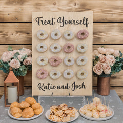 Personalised Doughnut Treat Stand for 16 Doughnuts Wedding Party (F1)