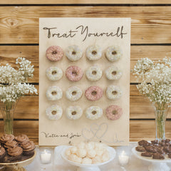 Personalised Doughnut Treat Stand for 16 Doughnuts Wedding Party (F2)