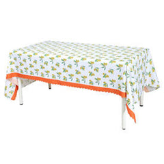 Santex Green and White with Olives Summer Party Tablecloth
