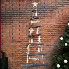 rope-ladder-hanging-wooden-christmas-tree|3357|Luck and Luck| 1