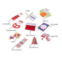 Blue Houses Christmas Crackers Festive Party Tableware Decorations Set of 10