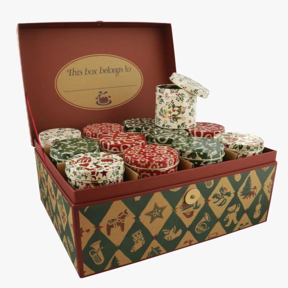 emma-bridgewater-christmas-joy-24-luxury-advent-tins|EBX0024|Luck and Luck| 1