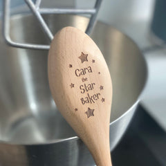 personalised-wooden-spoon-star-baker-design-a|LLWWWOODENSPOONA|Luck and Luck| 1