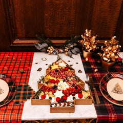 Christmas Tree Serving Disposable Tray - Perfect for Festive Holiday Food Displays