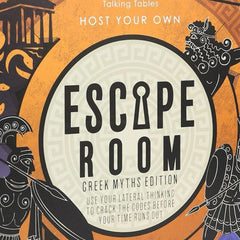 Greek Myths Family Escape Room Party Game for Family Game Nights and Gifting