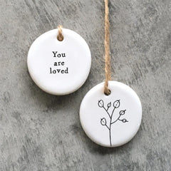 east-mini-hanger-tag-you-are-loved|4091|Luck and Luck| 1