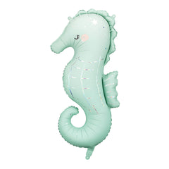 large-seahorse-foil-balloon-38-inch-mermaid-under-the-sea-party|FB251|Luck and Luck| 1
