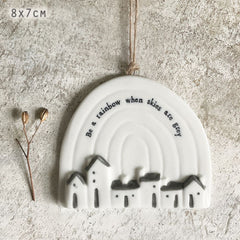 east-of-india-porcelain-rainbow-be-a-rainbow-when-skies-are-grey|6675|Luck and Luck| 1