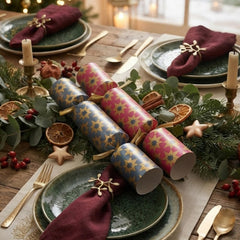 Rebus Puzzle Game Christmas Crackers Recyclable Festive Party Tableware Set of 12