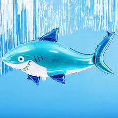 shark-foil-party-balloon-decoration-helium-or-air|FB69|Luck and Luck| 1