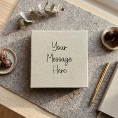 Best Things Are People You Love Porcelain Heart Coaster Presented in Personalised Gift Box