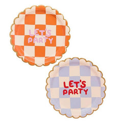Birthday Paper Plates Pack Of 8 For Colourful Children's Parties 22.5 cm