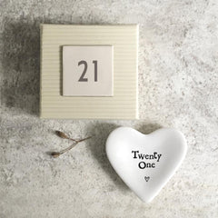 personalised-east-of-india-porcelain-heart-ring-dish-21st-birthday|LLUV2089|Luck and Luck| 1
