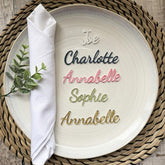Personalised Wedding Place Cards, Acrylic Guest Names for Reception Tables