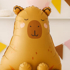 Capybara Foil Balloon Large 80cm Cute Birthday Party Decoration