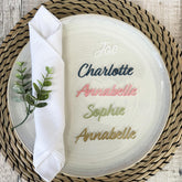 Personalised Wedding Place Names, Acrylic Guest Names and Table Decor
