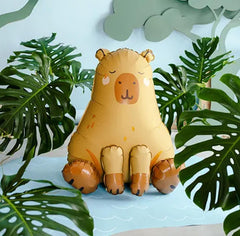 Capybara Foil Balloon Large 80cm Cute Birthday Party Decoration