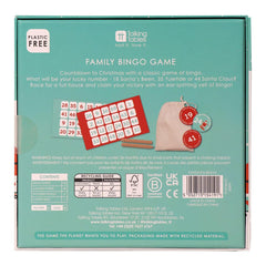 Christmas Family Bingo Game Fun Santa Xmas Day Game Stocking Filler