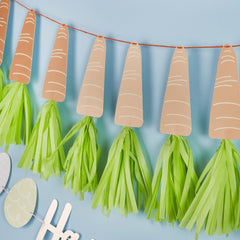 peter-rabbit-paper-carrot-tassel-party-bunting-2m|HBHE111|Luck and Luck| 1
