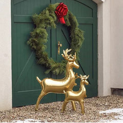 gold-standing-reindeer-balloon-80cm-x-124cm-christmas-decoration|FB244-019|Luck and Luck| 1