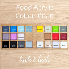 Acrylic Wedding Place Names, Personalised Coloured Napkin Favours, Small Childrens Acrylic Name Tags, Modern Name Cards, Laser Cut Names, Font 2B