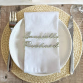 Acrylic Wedding Place Names, Personalised Coloured Napkin Favours, Acrylic Place Setting Name Tags, Modern Name Cards, Laser Cut Names, Font 2D