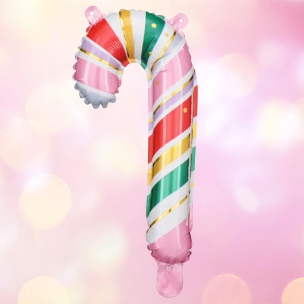 candy-cane-foil-balloons-x-5-christmas-decoration|FB168|Luck and Luck| 1