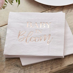 blush-pink-baby-in-bloom-rose-gold-foiled-napkins-x16|BL-107|Luck and Luck| 1
