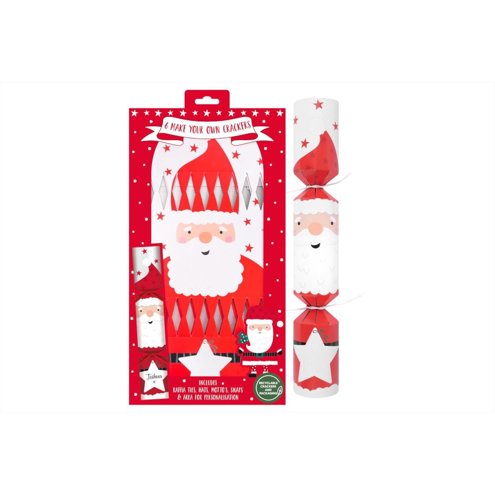 diy-make-your-own-santa-christmas-crackers-x-6|XM6447|Luck and Luck| 6