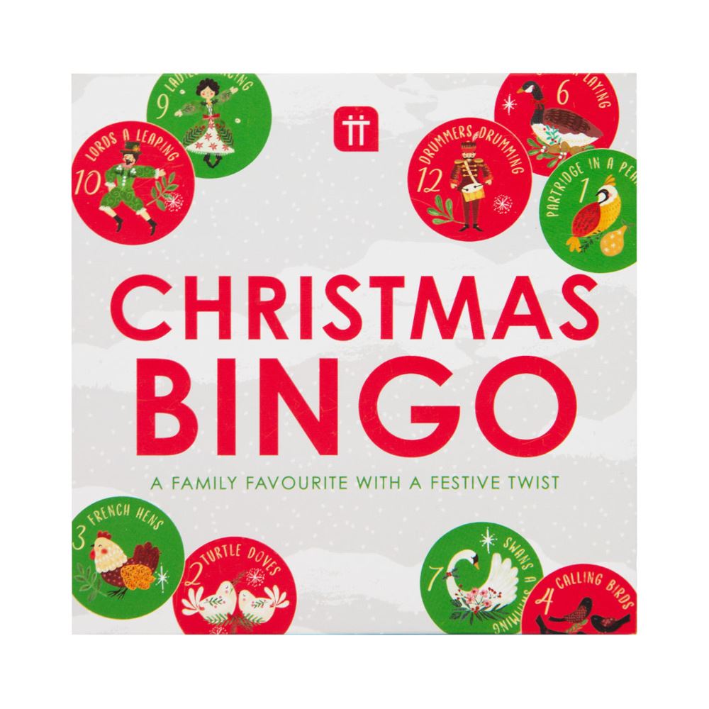 12-days-of-christmas-bingo-game-festive-family-game|BC-BINGO-12DAYS|Luck and Luck| 1