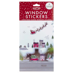 christmas-scene-window-stickers|MLC-116 |Luck and Luck| 3