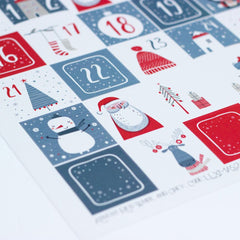 scandi-style-advent-red-white-and-grey-sticker-sheet-with-35-stickers|LLXMAS2|Luck and Luck|2