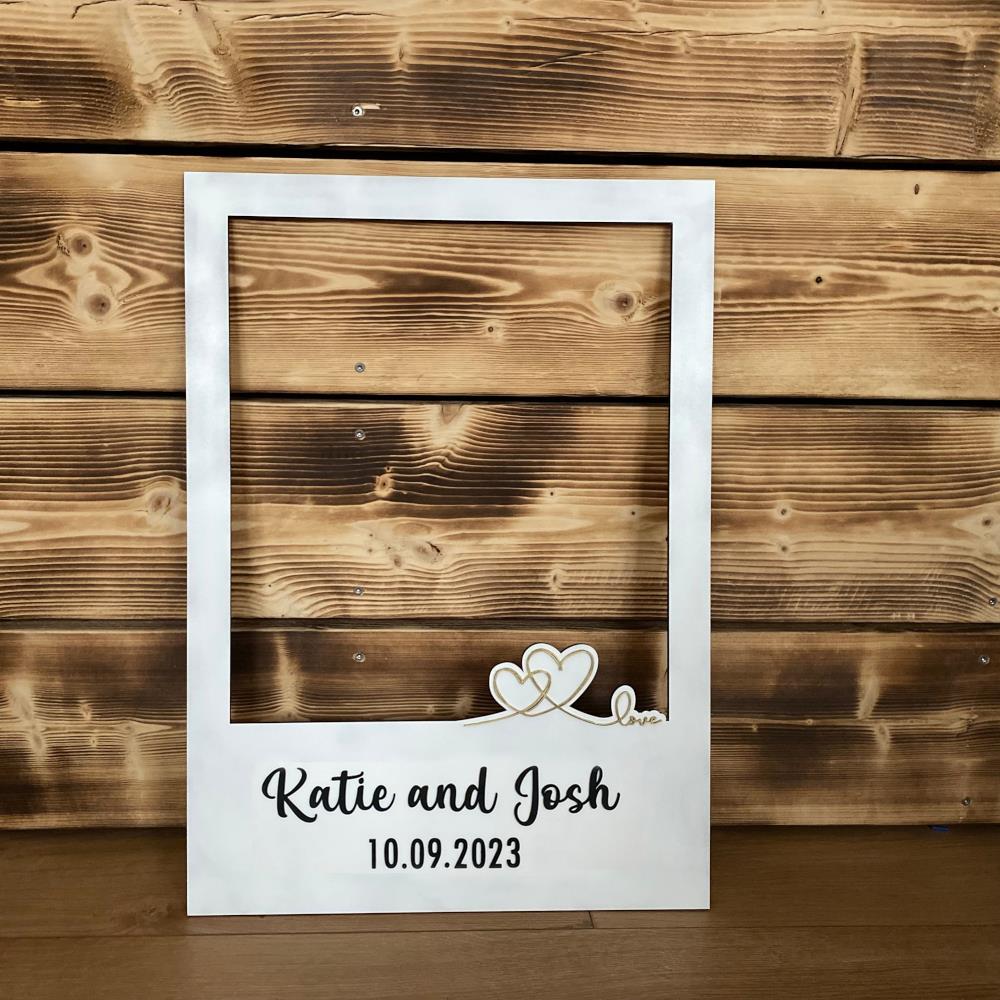 personalised-wooden-photo-booth-selfie-frame-wedding-party-design-1|LLWWPBFD1|Luck and Luck| 4