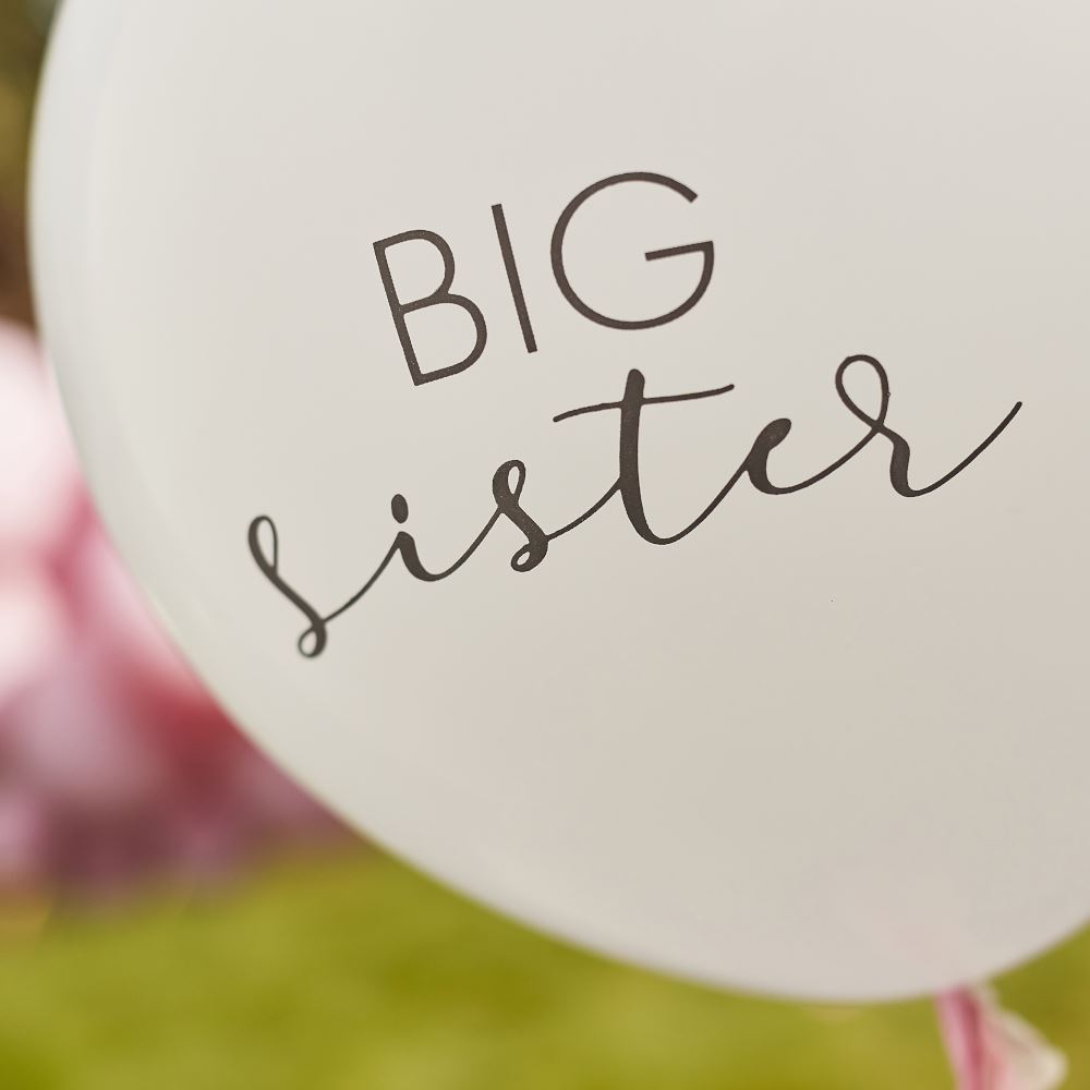 big-sister-balloon-with-pink-tassels|HEB-113|Luck and Luck|2