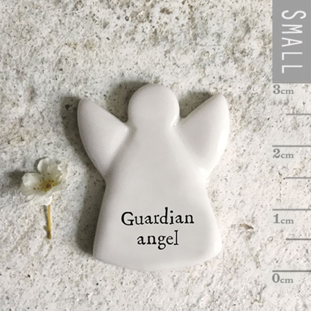 east-of-india-tiny-angel-porcelain-token-guardian-angel|6821|Luck and Luck| 1