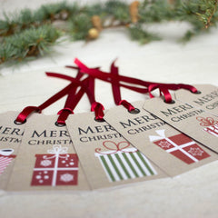 christmas-tags-merry-christmas-christmas-presents-x-6-fun-xmas|TAKBOX|Luck and Luck| 3