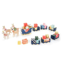 the-north-pole-scene-advent-calendar-santa-sleigh|KA9|Luck and Luck| 4