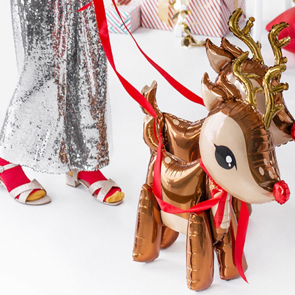 rudolf-reindeer-foil-christmas-balloon|FB85|Luck and Luck| 1