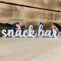 lowercase-snack-bar-table-sign-wedding-party|LLWWSNMF1_LC|Luck and Luck|2