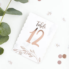 rose-gold-marbled-wedding-table-numbers-1-12|RG008|Luck and Luck|2