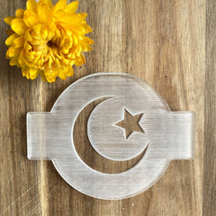 star-and-crescent-eid-cupcake-icing-cake-embosser-stamp|LLWWSTARCRESMBOSS|Luck and Luck|2