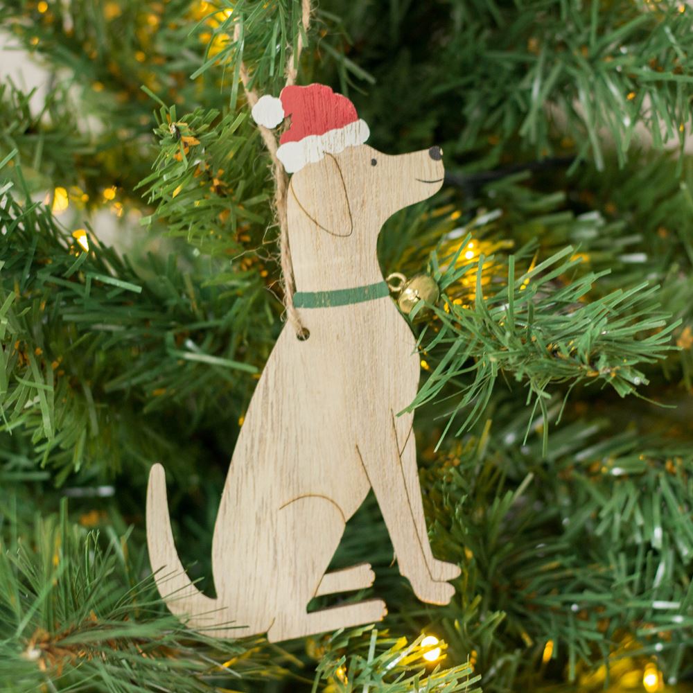 christmas-tree-decorations-hanging-dogs-with-bells-x-2|TLA445|Luck and Luck| 5