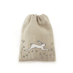 east-of-india-mini-drawstring-gift-bag-rabbit|1671|Luck and Luck|2