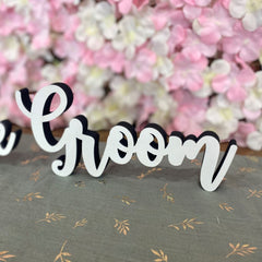 customisable-bride-and-groom-wooden-standing-sign-wedding|LLWWBGSF2|Luck and Luck| 3