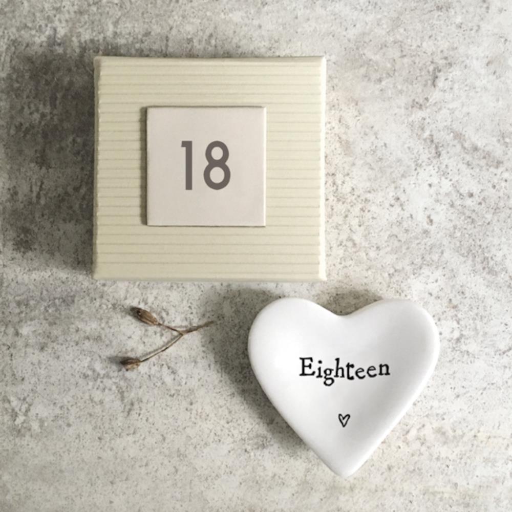 personalised-east-of-india-porcelain-heart-ring-dish-18th-birthday|LLUV2088|Luck and Luck| 1