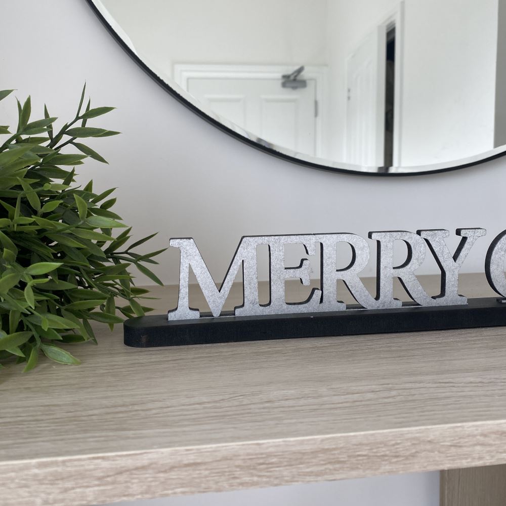 merry-christmas-wooden-custom-colour-standing-sign-decoration|LLWWMCSIGN|Luck and Luck| 3