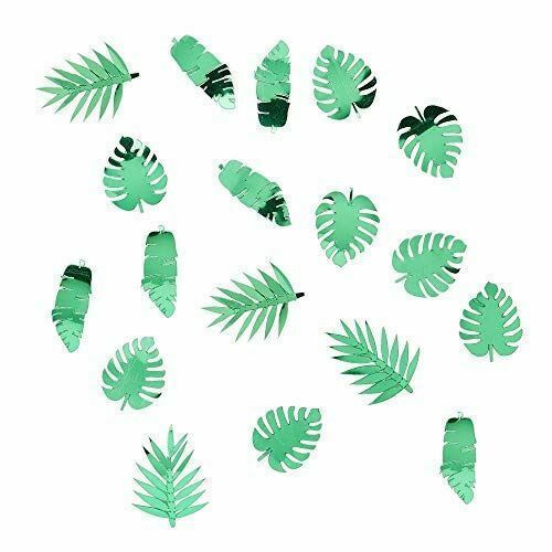 tropical-palm-leaf-table-confetti-party-table-decoration|HBTH104|Luck and Luck|2