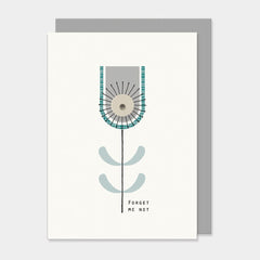 east-of-india-flower-card-forget-me-not|2443C|Luck and Luck|2