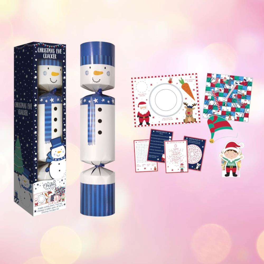 snowman-christmas-eve-jumbo-cracker-childrens-activity|XM6266|Luck and Luck| 1
