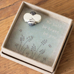 east-of-india-lapel-pin-badge-be-bold-be-brave-be-you-keepsake-gift|1426|Luck and Luck| 1